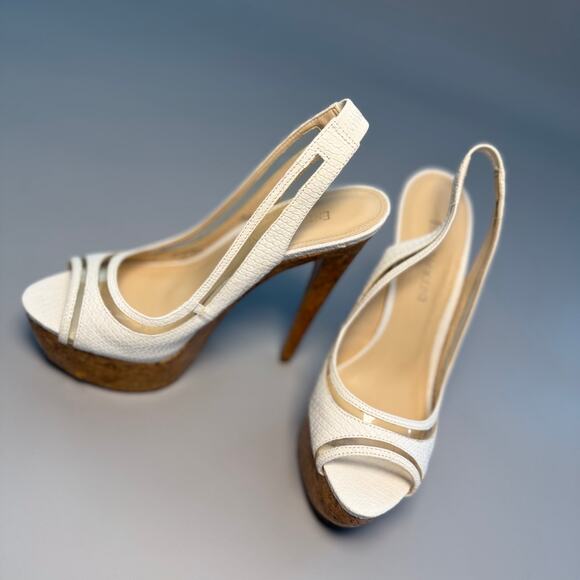 Enzo Angiolini Women Amure Slingback Platform Heels - Picture 6 of 6